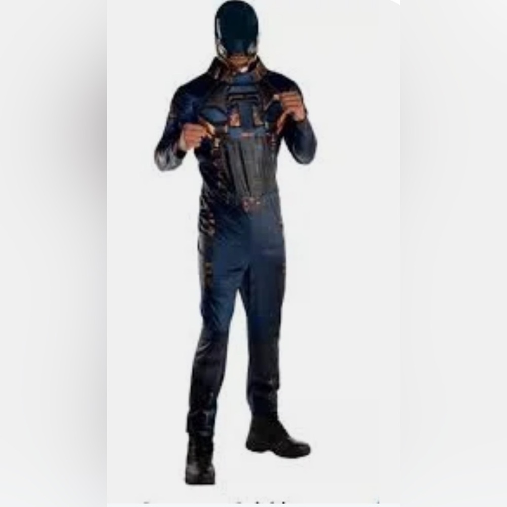 Amscan The Suicide Squad Vigilante plus size costume.xxl nwt mask/jumpsuit